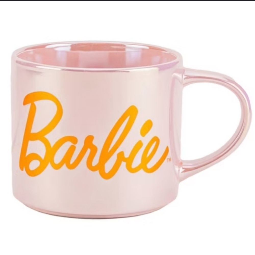 Zak! Barbie Iridescent Stoneware Modern Mug 15oz - NEW